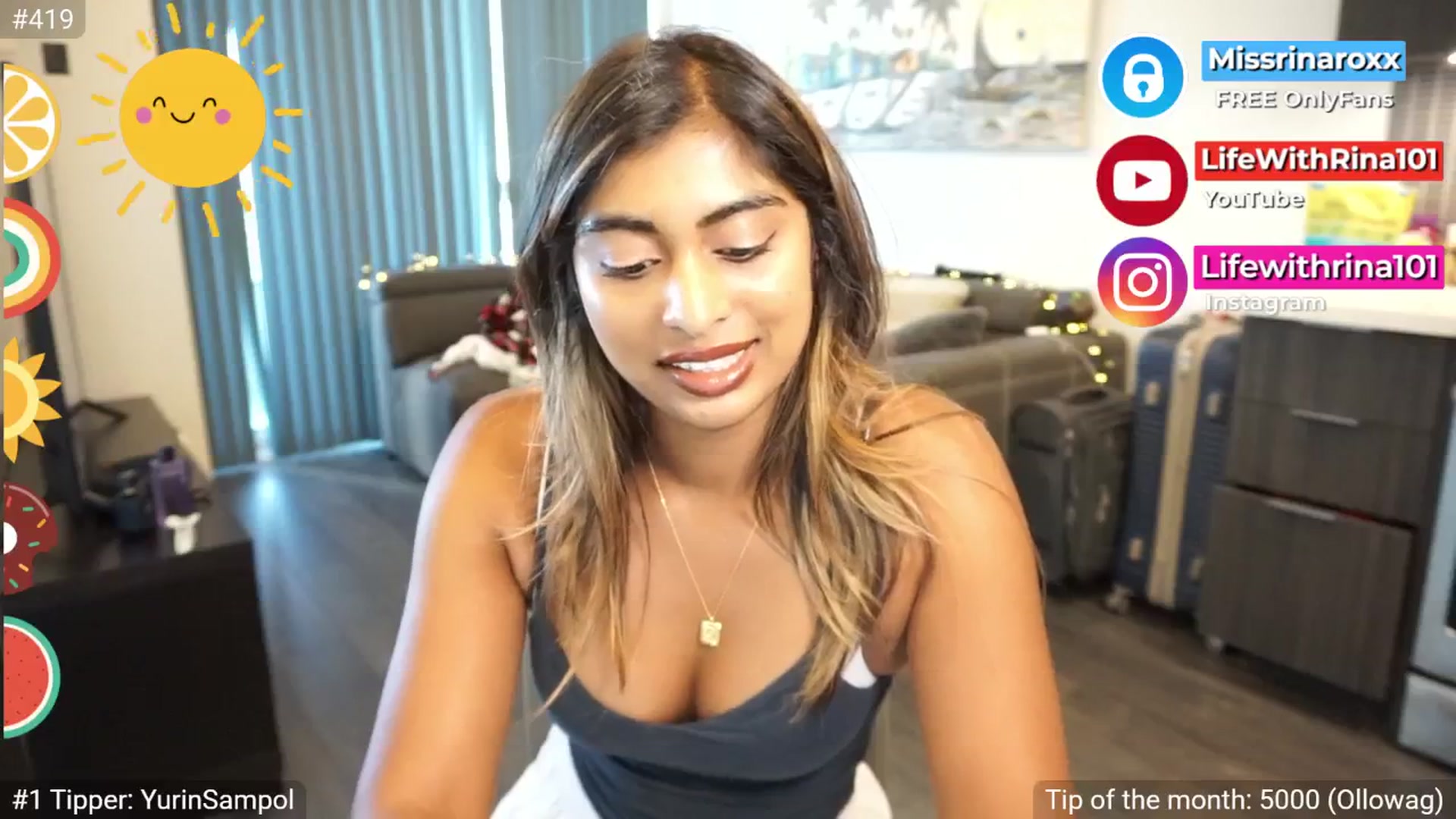 Gallery image thumbnail from Missrinaroxx's myfreecams stream on, 07/21/2025, 23:34 image 14 of 20