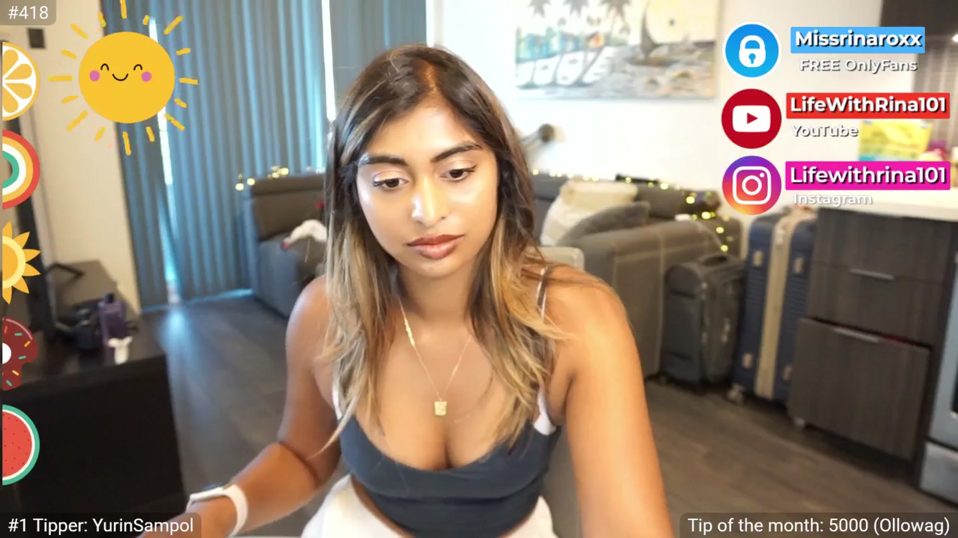 Gallery image thumbnail from Missrinaroxx's myfreecams stream on, 07/21/2025, 23:34 image 20 of 20