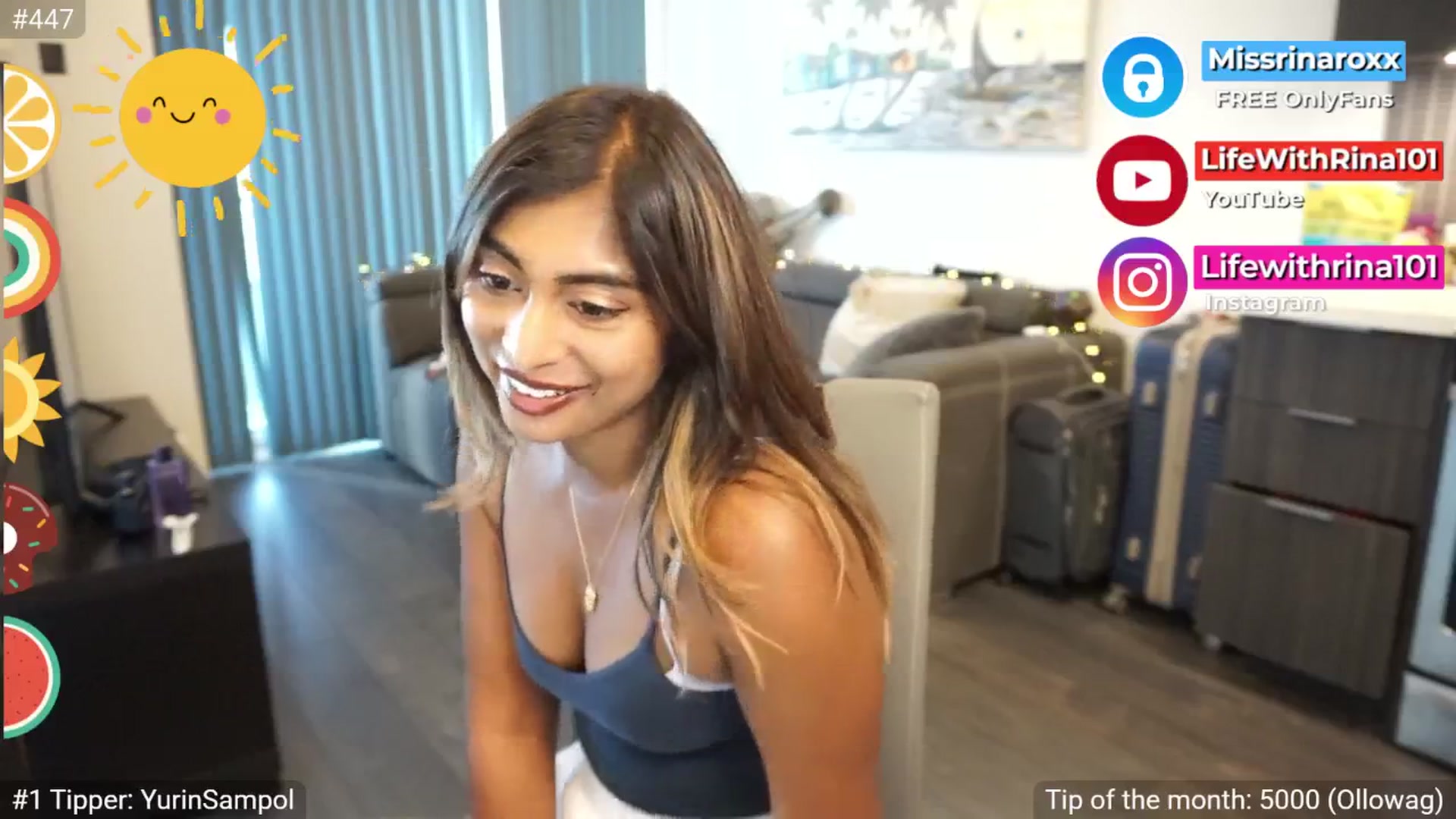 Gallery image thumbnail from Missrinaroxx's myfreecams stream on, 07/21/2025, 23:34 image 8 of 20