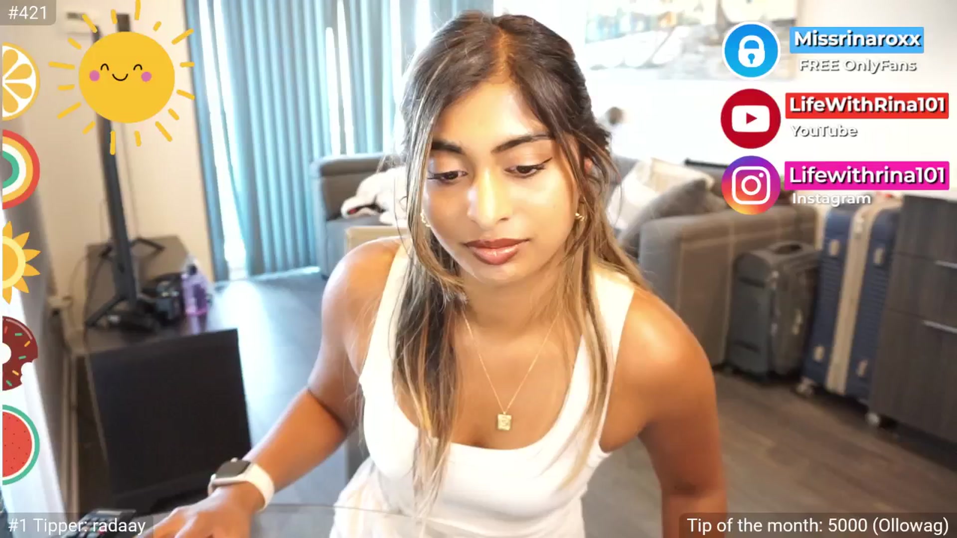 Gallery image thumbnail from Missrinaroxx's myfreecams stream on, 07/22/2025, 19:46 image 15 of 20