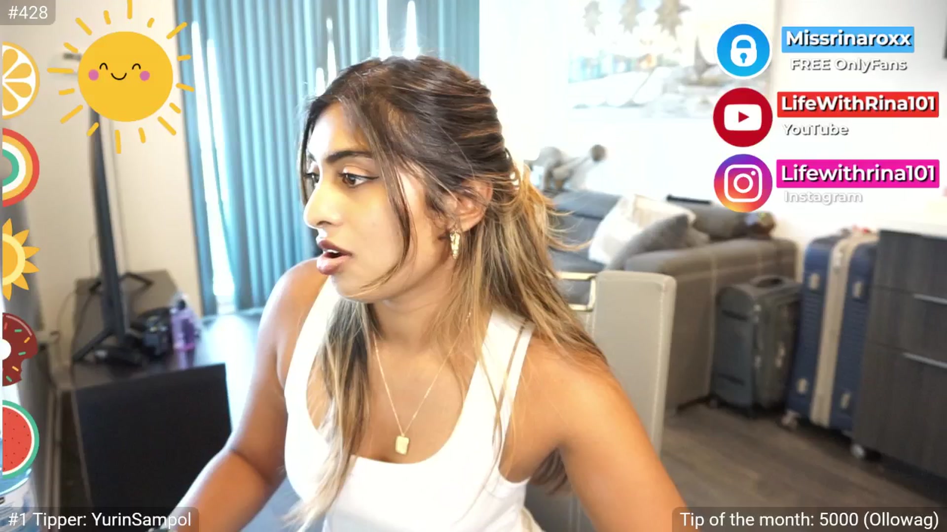 Gallery image thumbnail from Missrinaroxx's myfreecams stream on, 07/22/2025, 19:46 image 8 of 20