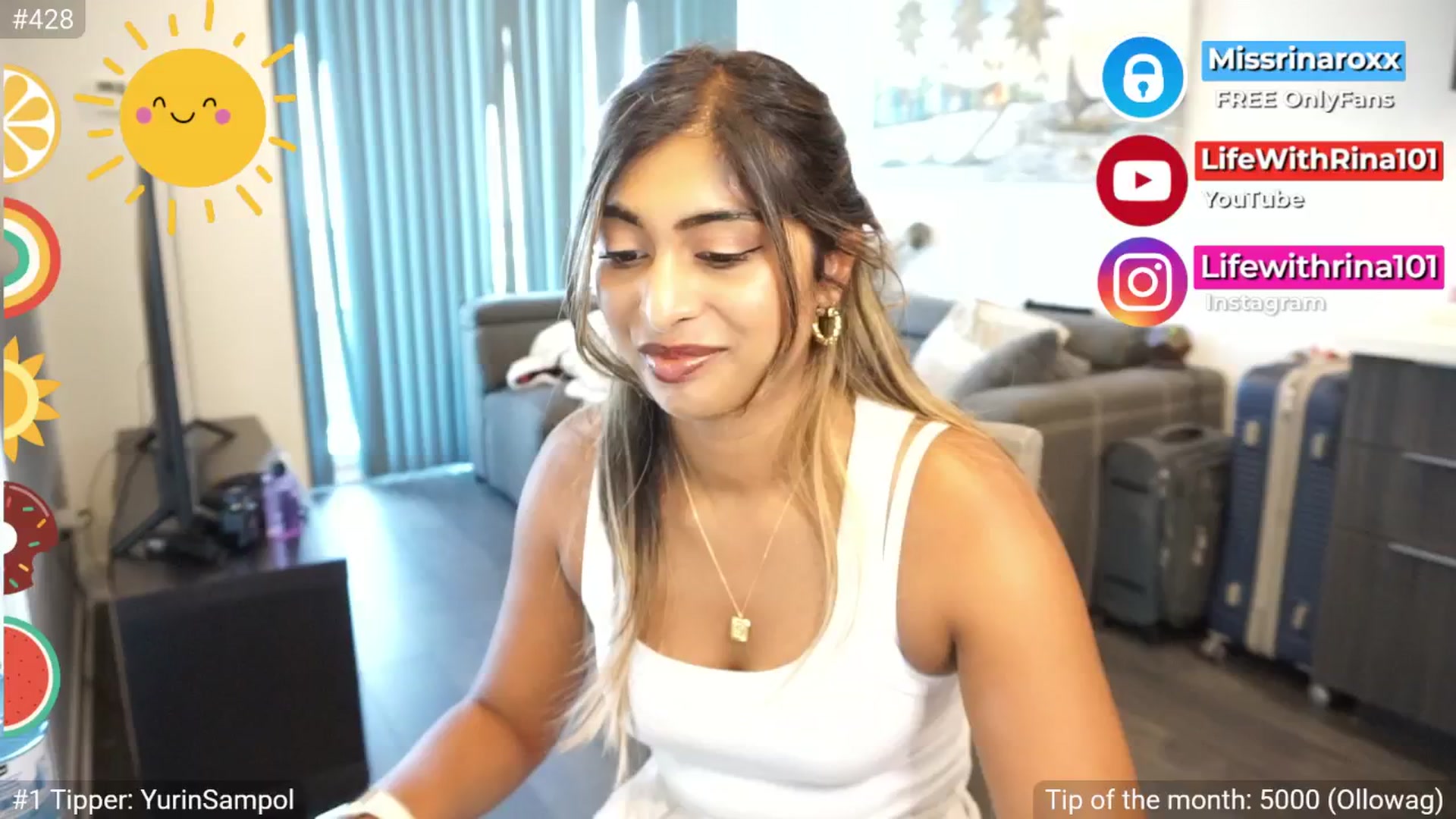 Gallery image thumbnail from Missrinaroxx's myfreecams stream on, 07/22/2025, 19:46 image 7 of 20
