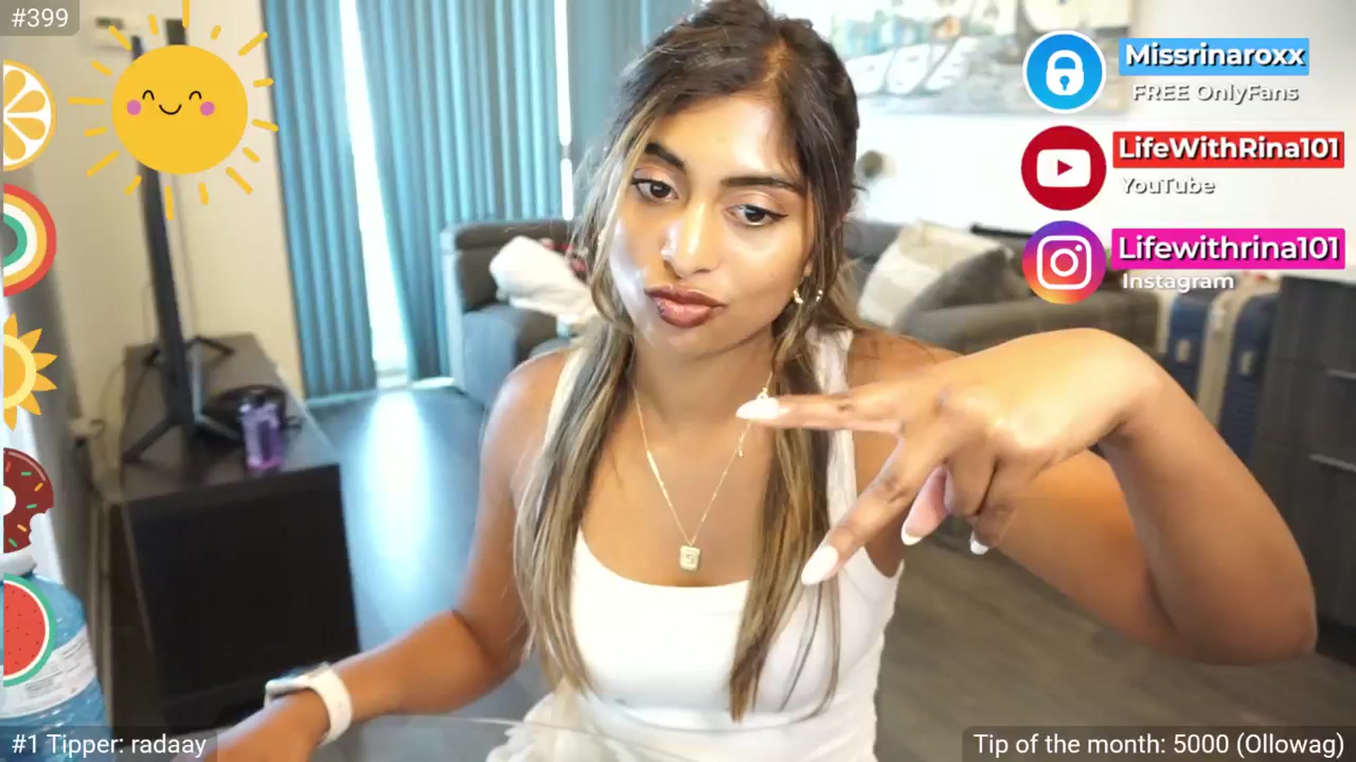 Gallery image thumbnail from Missrinaroxx's myfreecams stream on, 07/22/2025, 23:33 image 4 of 20