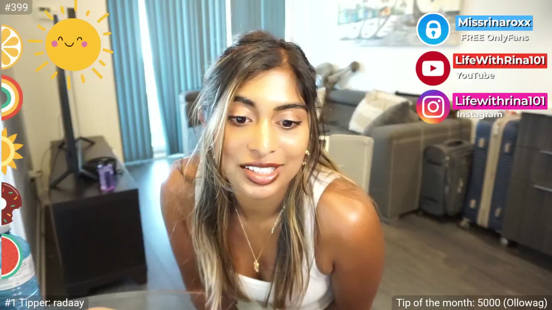 Gallery image thumbnail from Missrinaroxx's myfreecams stream on, 07/22/2025, 23:33 image 8 of 20