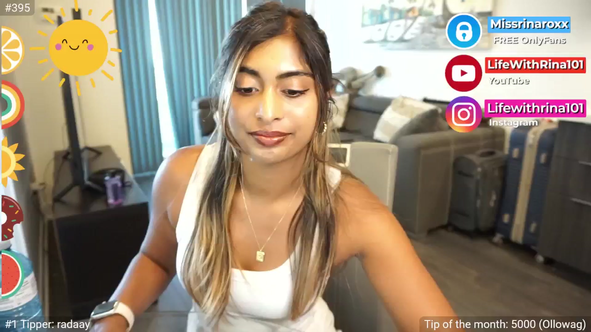 Gallery image thumbnail from Missrinaroxx's myfreecams stream on, 07/22/2025, 23:33 image 14 of 20