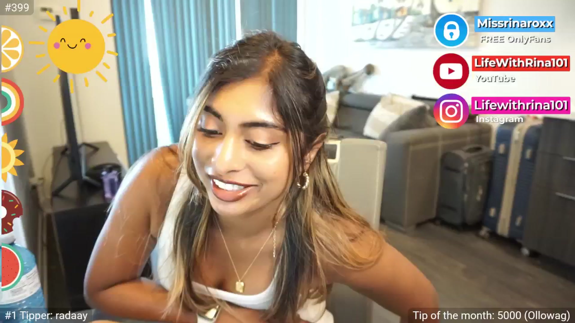 Gallery image thumbnail from Missrinaroxx's myfreecams stream on, 07/22/2025, 23:33 image 6 of 20