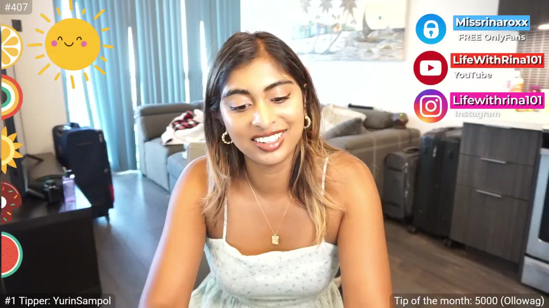 Gallery image thumbnail from Missrinaroxx's myfreecams stream on, 07/23/2025, 23:08 image 10 of 20