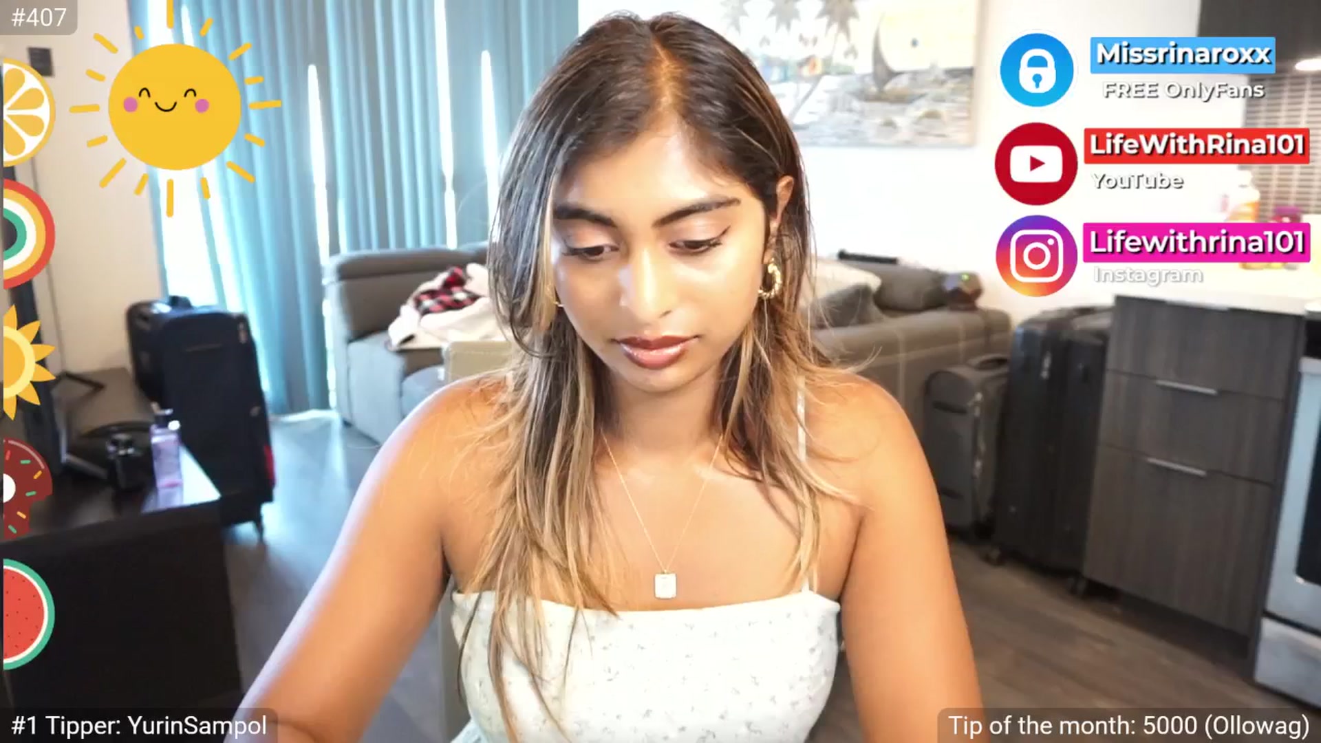 Gallery image thumbnail from Missrinaroxx's myfreecams stream on, 07/23/2025, 23:08 image 7 of 20