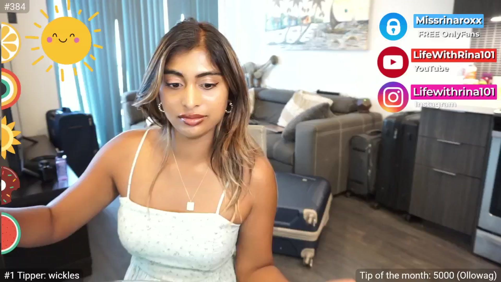 Gallery image thumbnail from Missrinaroxx's myfreecams stream on, 07/23/2025, 23:08 image 19 of 20