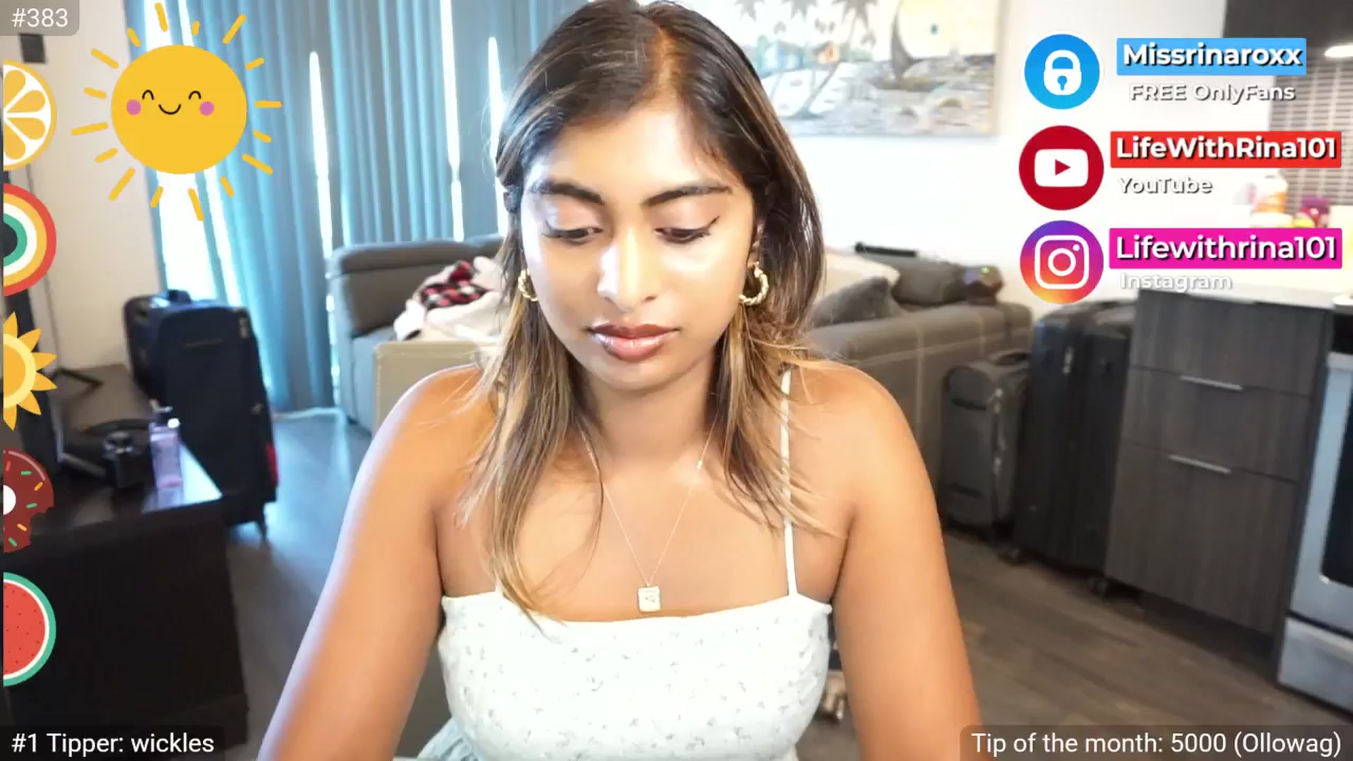 Gallery image thumbnail from Missrinaroxx's myfreecams stream on, 07/23/2025, 23:08 image 16 of 20
