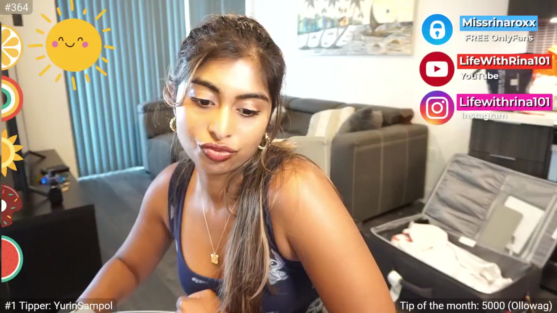Gallery image thumbnail from Missrinaroxx's myfreecams stream on, 07/24/2025, 22:52 image 20 of 20