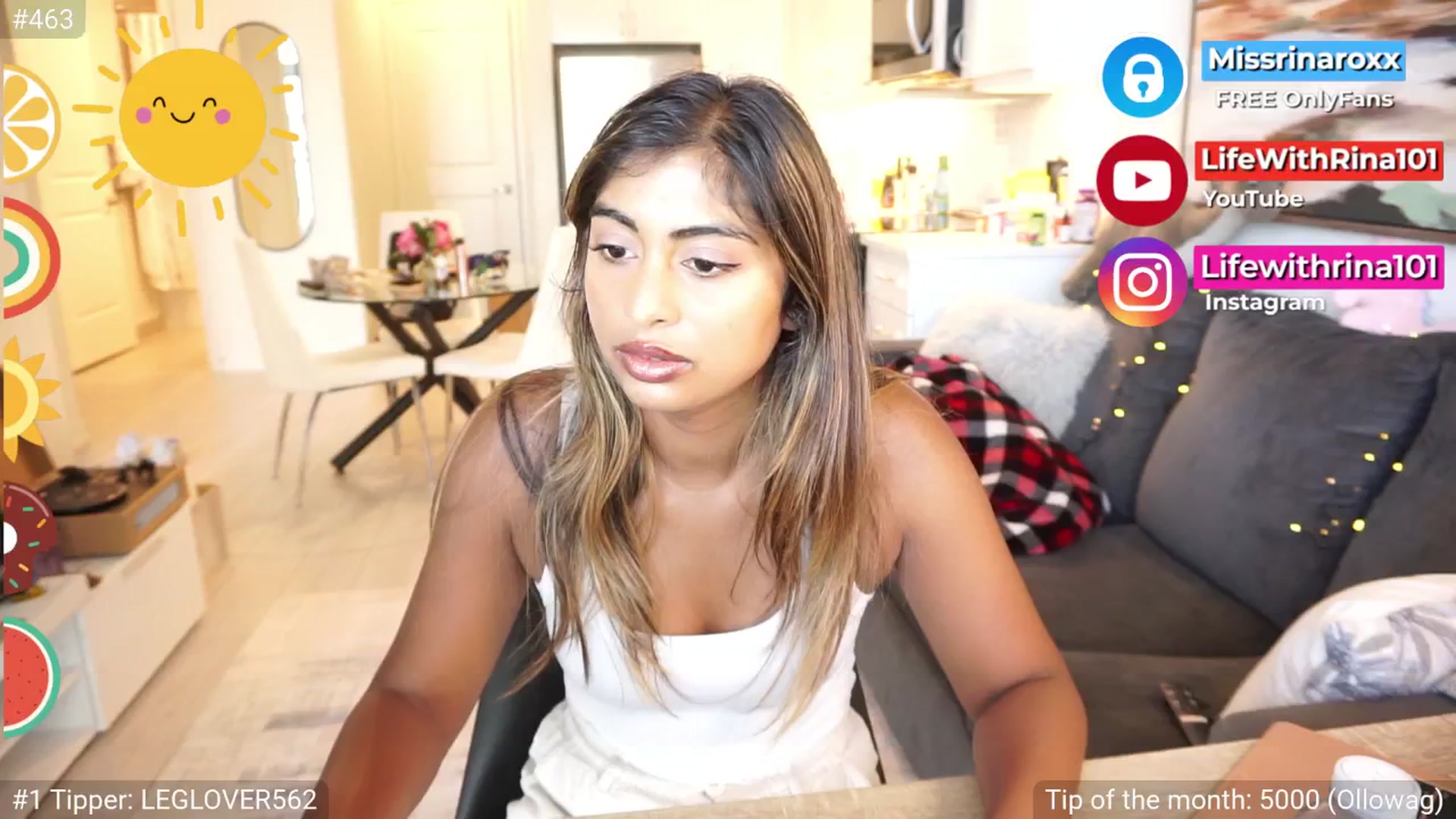 Gallery image thumbnail from Missrinaroxx's myfreecams stream on, 07/28/2025, 19:00 image 18 of 20