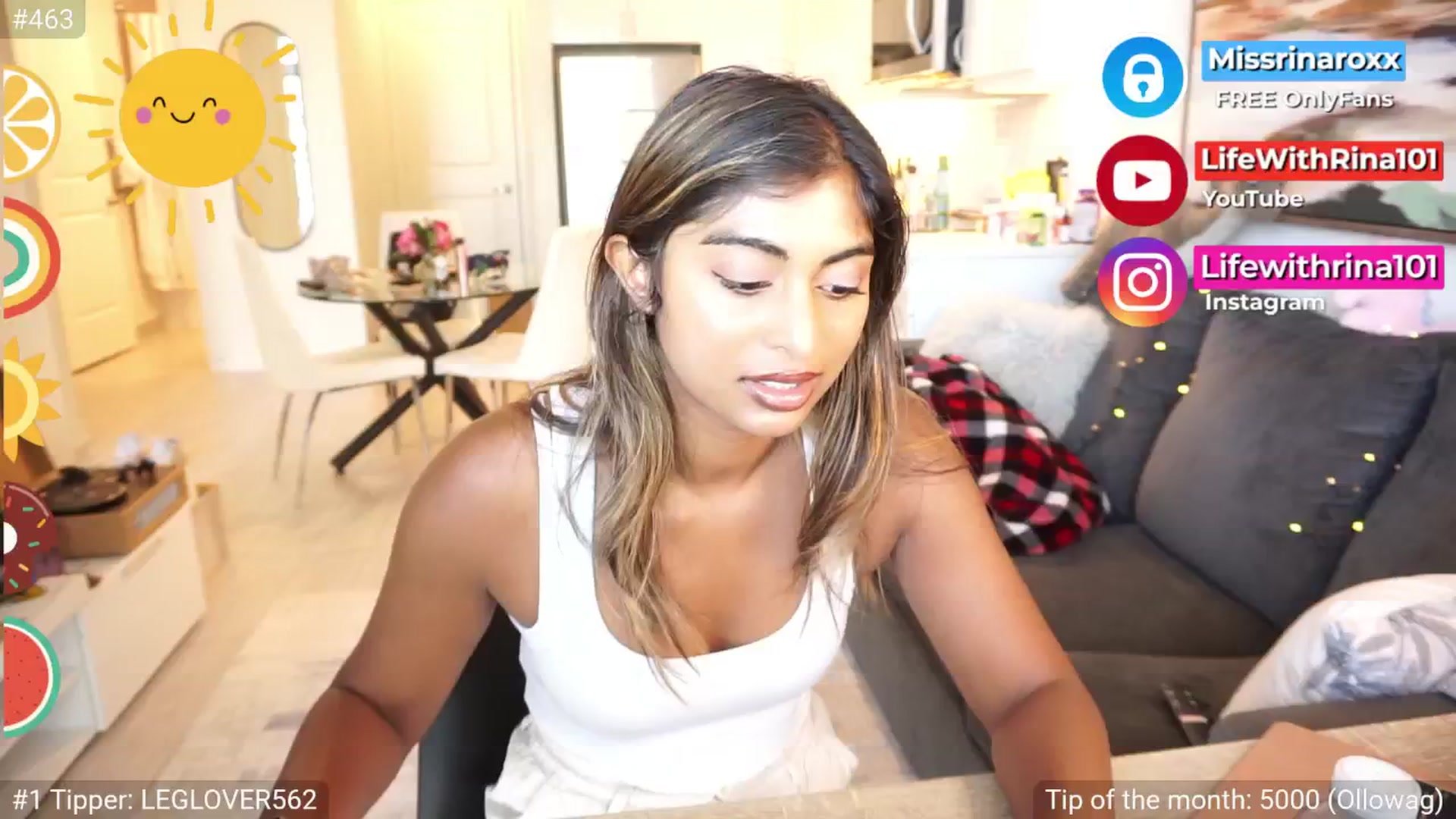Gallery image thumbnail from Missrinaroxx's myfreecams stream on, 07/28/2025, 19:00 image 17 of 20