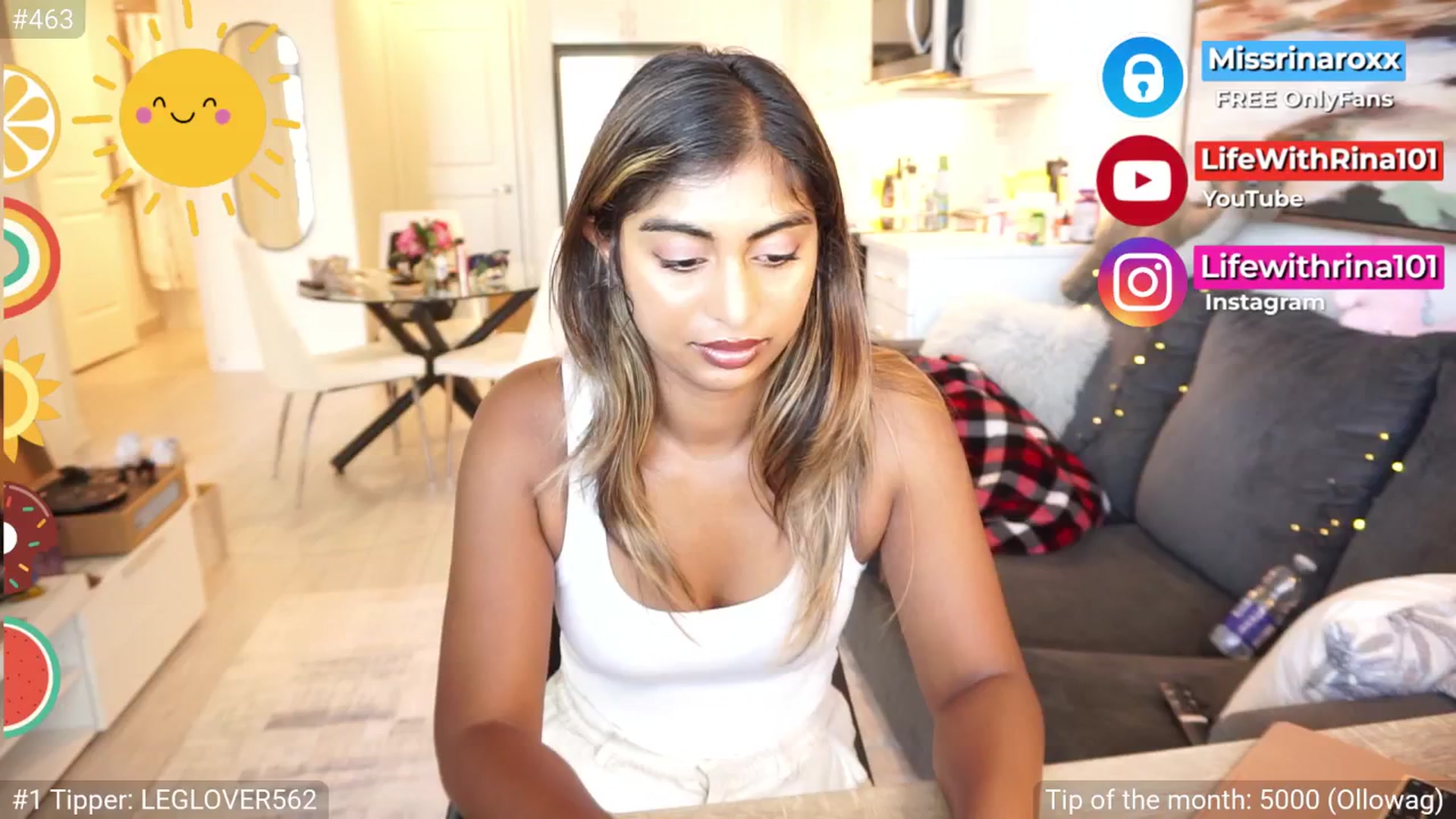 Gallery image thumbnail from Missrinaroxx's myfreecams stream on, 07/28/2025, 19:00 image 9 of 20