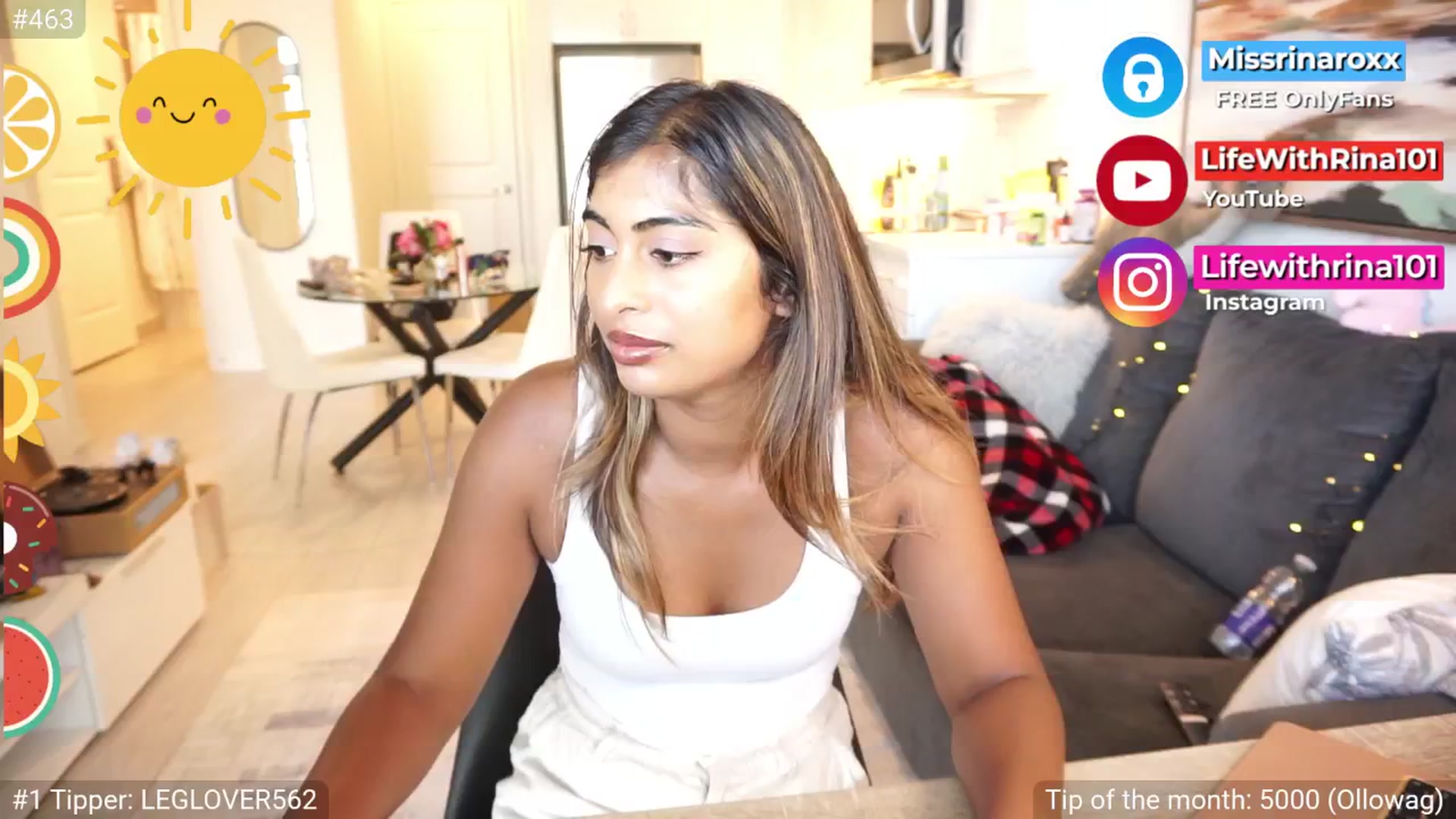 Gallery image thumbnail from Missrinaroxx's myfreecams stream on, 07/28/2025, 19:00 image 11 of 20