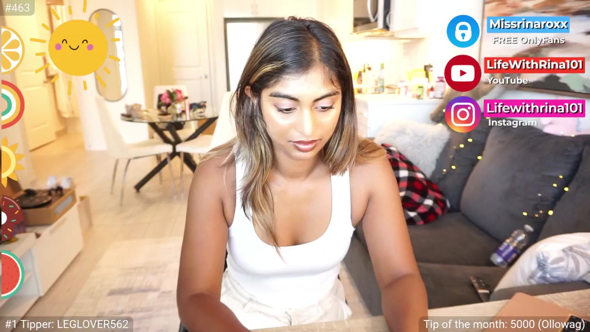 Gallery image thumbnail from Missrinaroxx's myfreecams stream on, 07/28/2025, 19:00 image 7 of 20