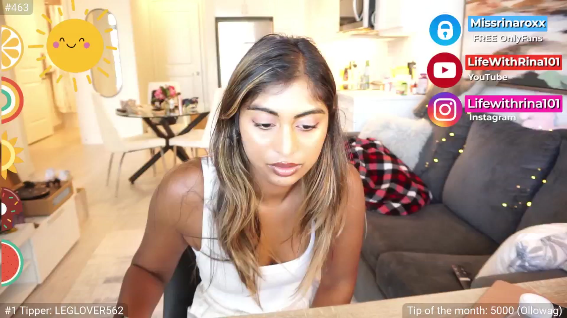 Gallery image thumbnail from Missrinaroxx's myfreecams stream on, 07/28/2025, 19:00 image 19 of 20