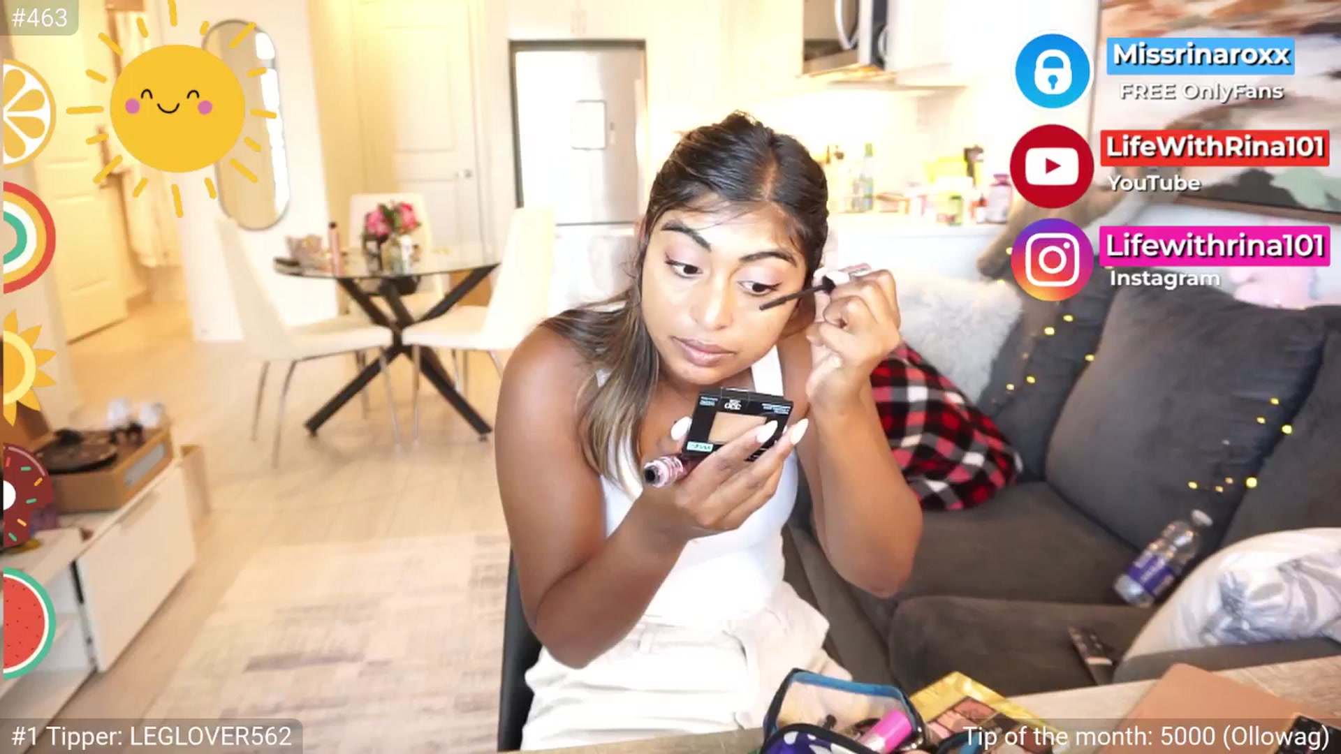 Gallery image thumbnail from Missrinaroxx's myfreecams stream on, 07/28/2025, 19:00 image 4 of 20