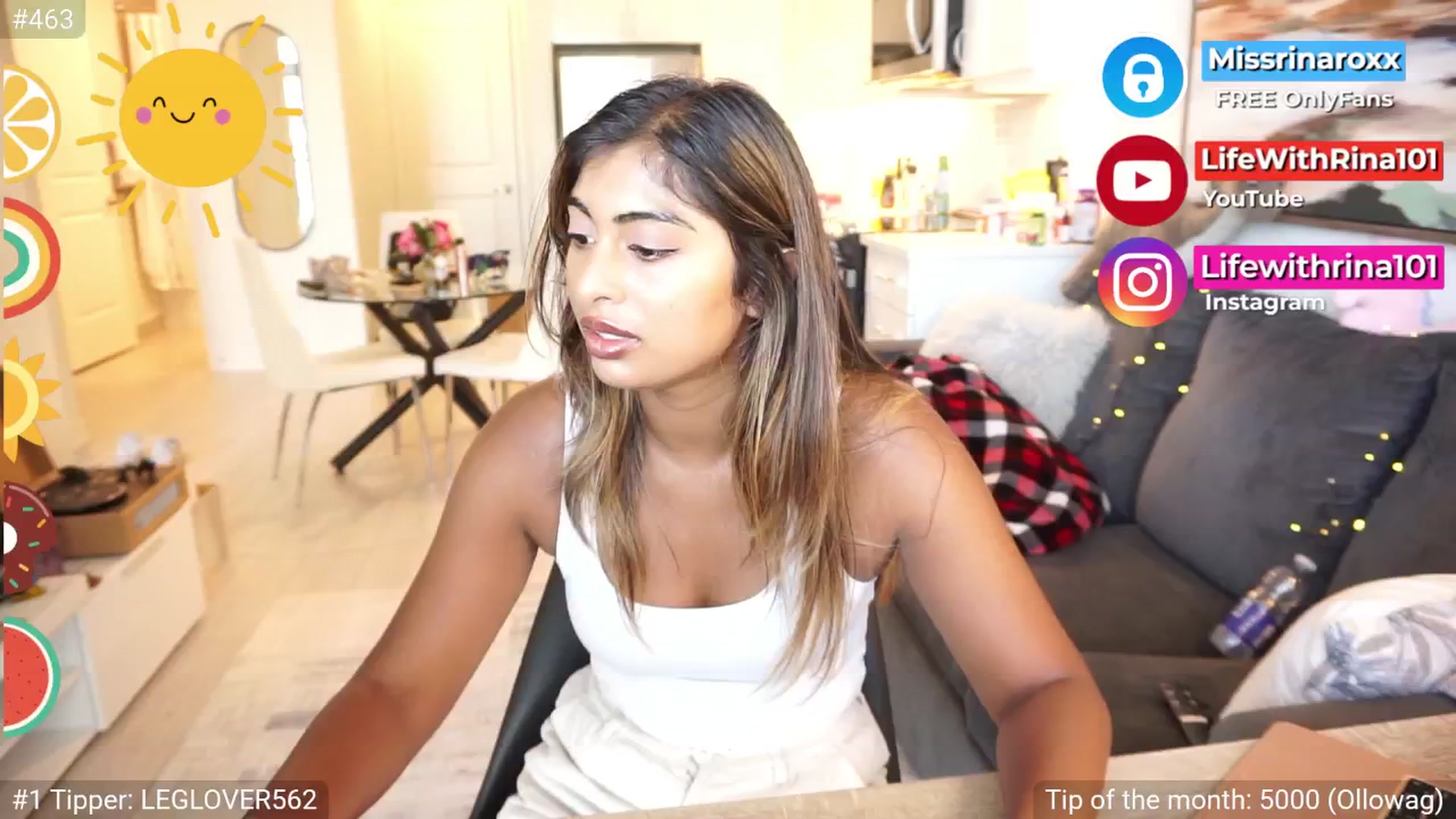 Gallery image thumbnail from Missrinaroxx's myfreecams stream on, 07/28/2025, 19:00 image 16 of 20
