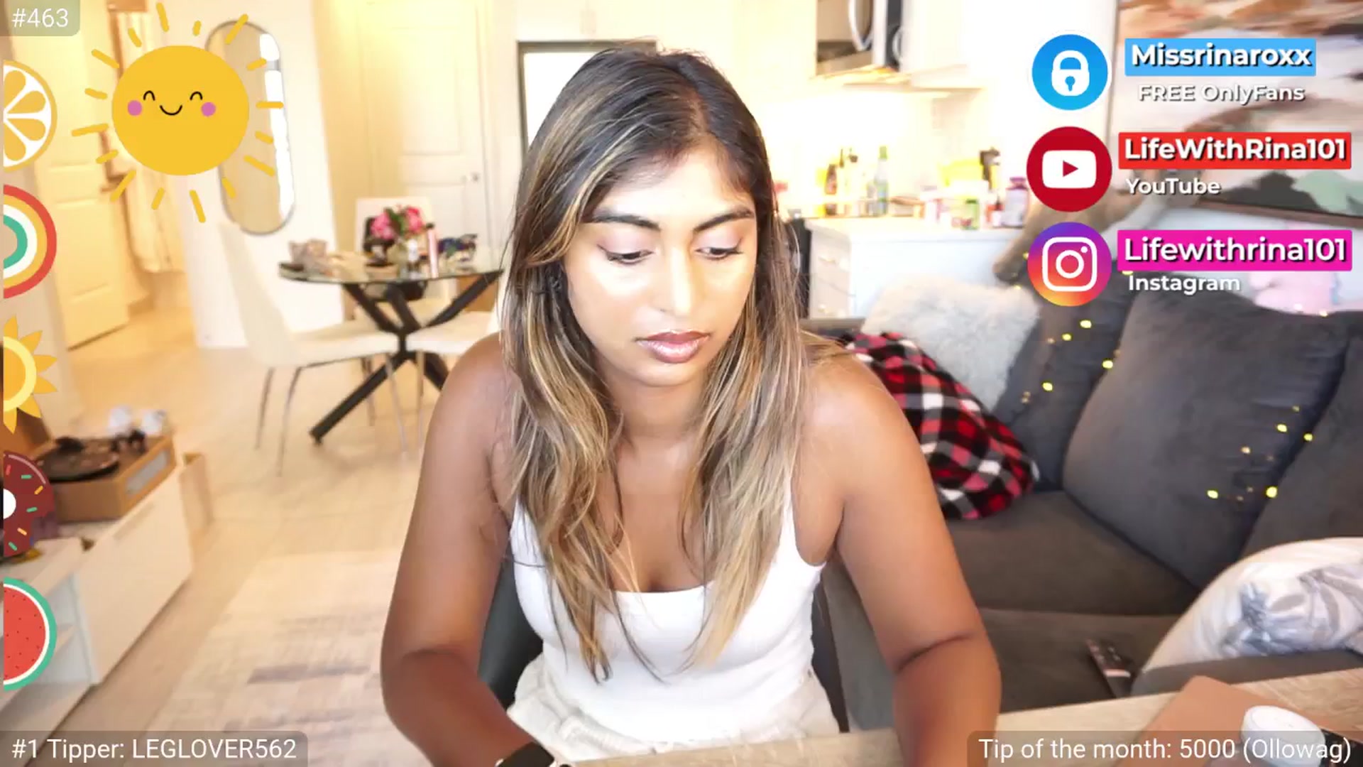 Gallery image thumbnail from Missrinaroxx's myfreecams stream on, 07/28/2025, 19:00 image 20 of 20