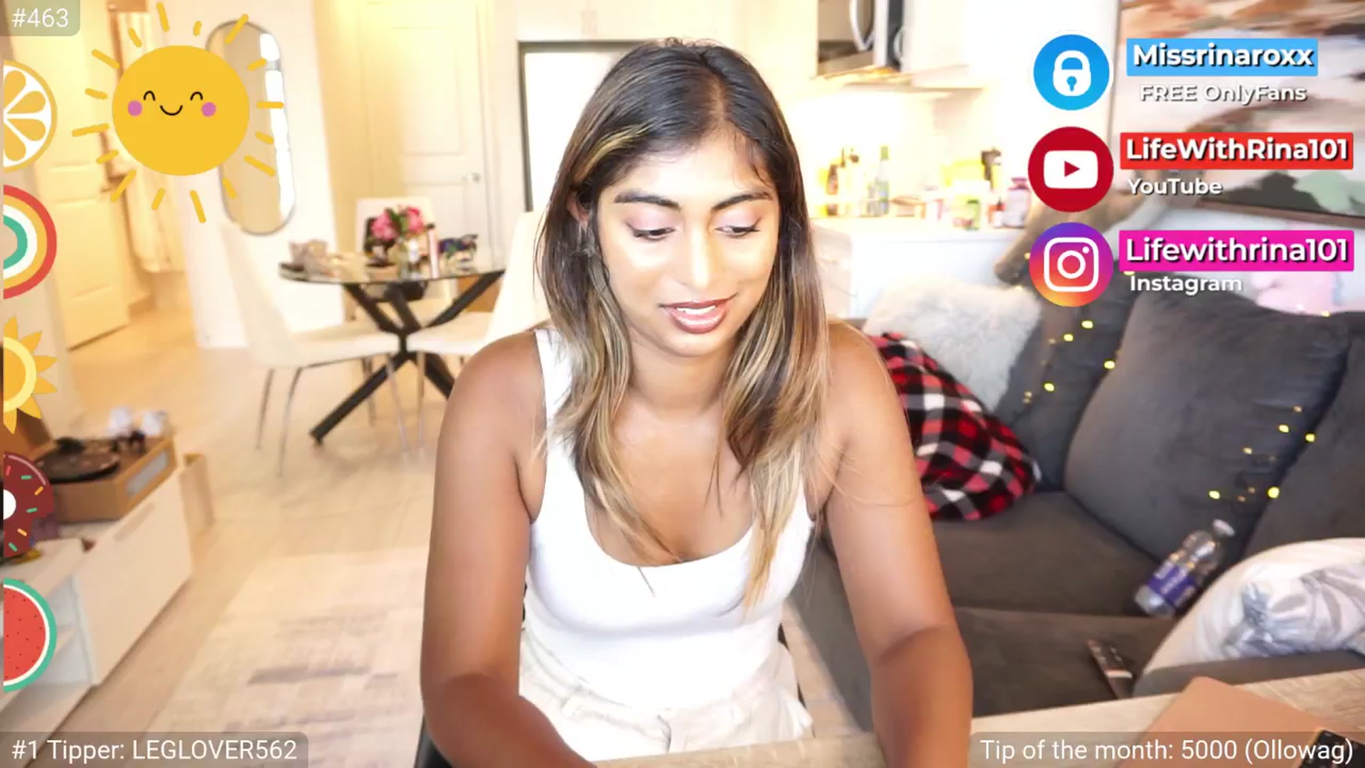 Gallery image thumbnail from Missrinaroxx's myfreecams stream on, 07/28/2025, 19:00 image 10 of 20