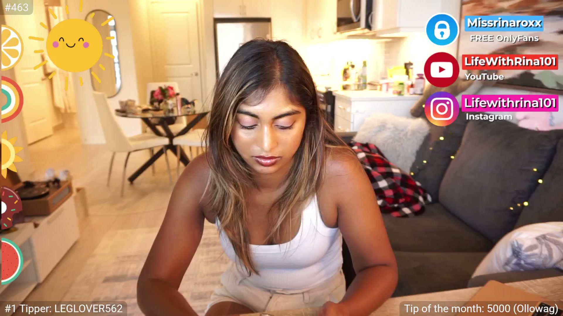 Gallery image thumbnail from Missrinaroxx's myfreecams stream on, 07/28/2025, 23:05 image 4 of 20