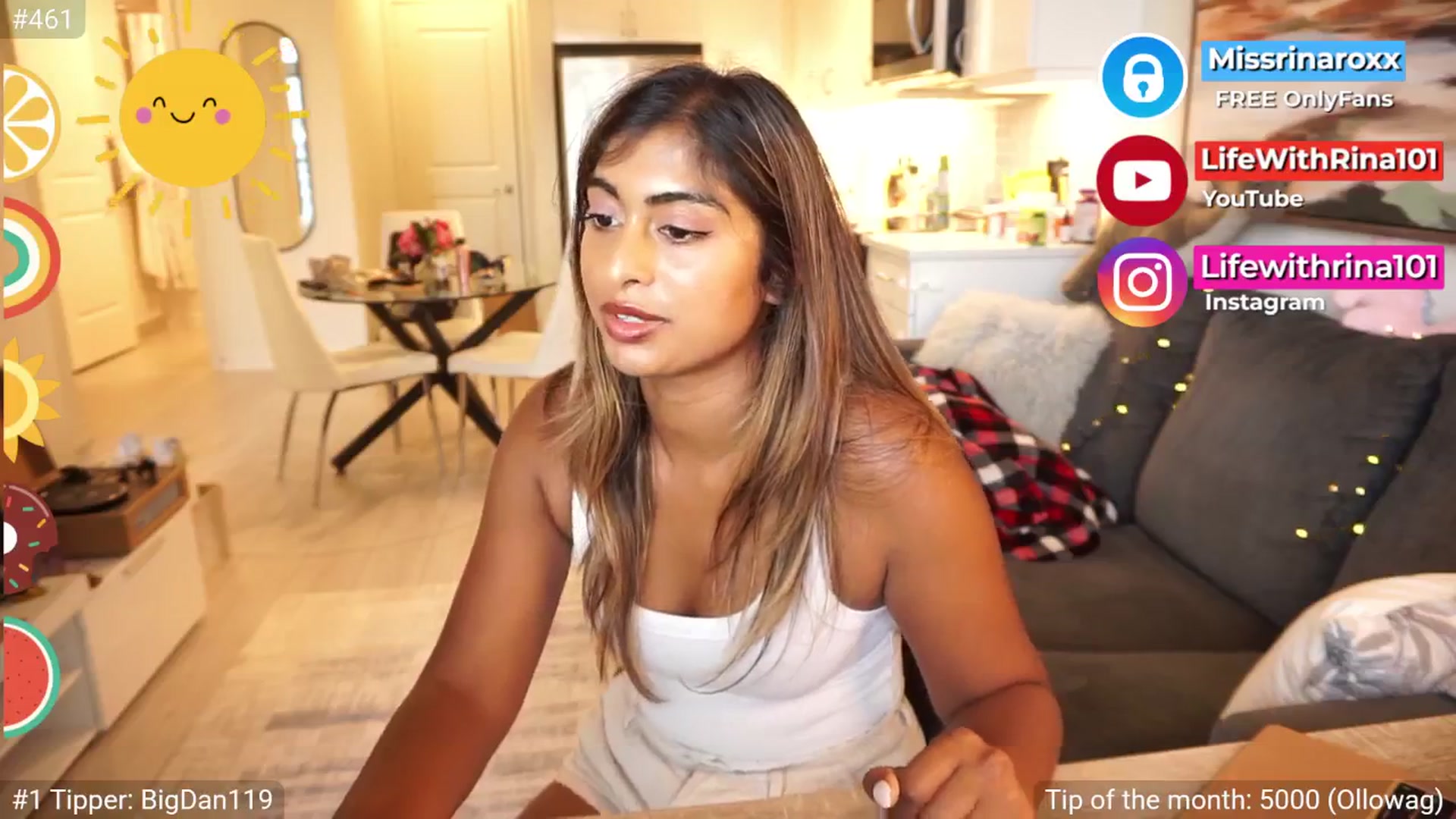 Gallery image thumbnail from Missrinaroxx's myfreecams stream on, 07/28/2025, 23:05 image 17 of 20