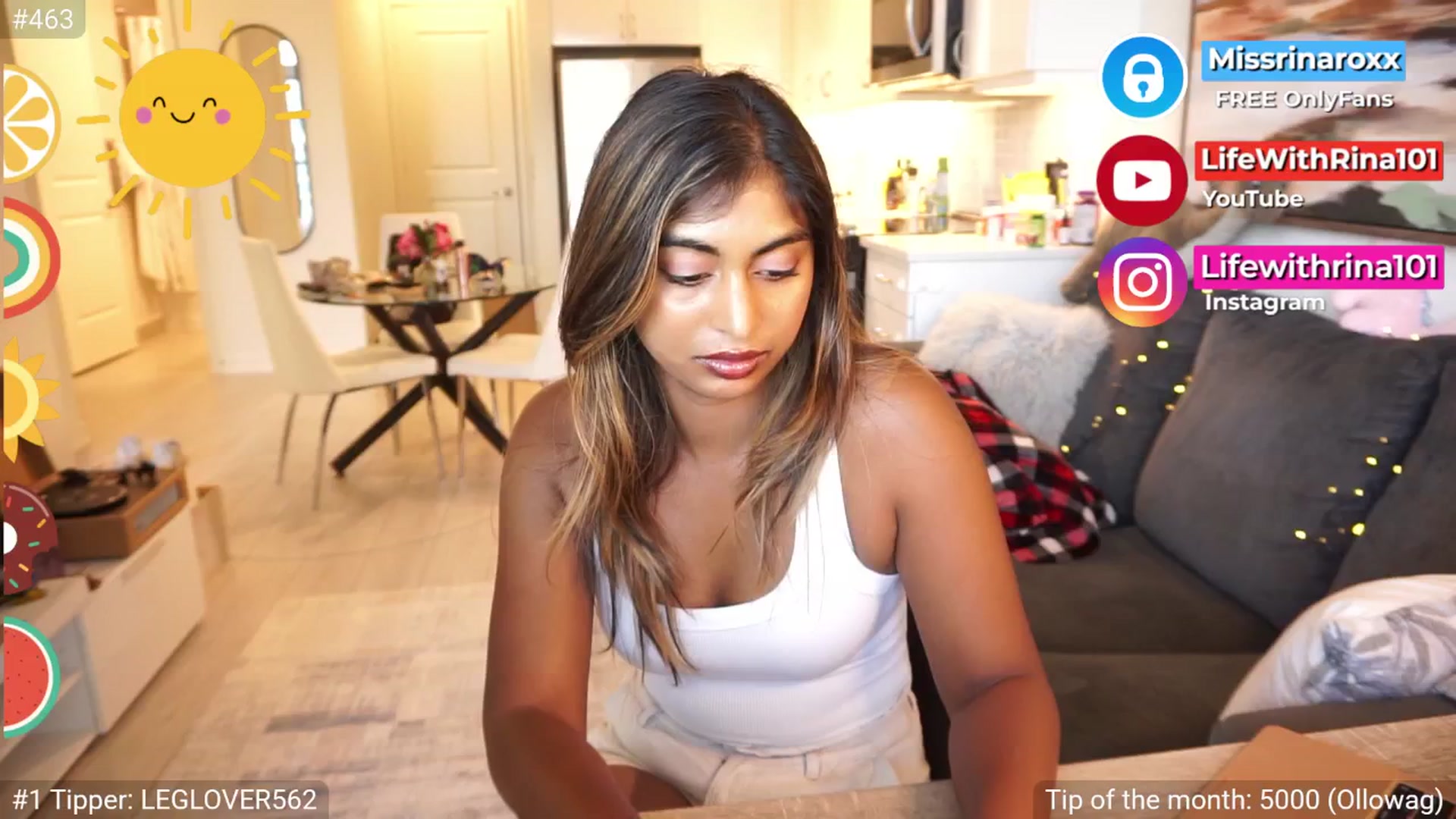 Gallery image thumbnail from Missrinaroxx's myfreecams stream on, 07/28/2025, 23:05 image 2 of 20