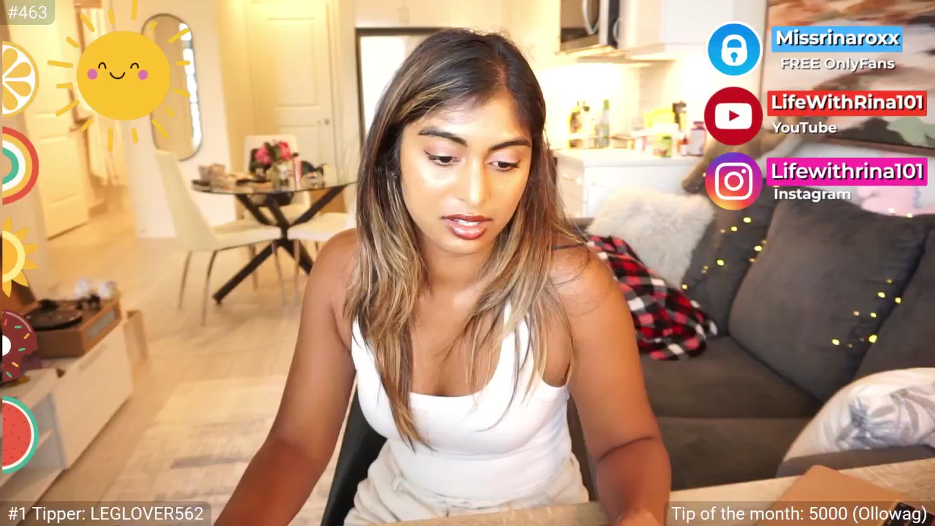 Gallery image thumbnail from Missrinaroxx's myfreecams stream on, 07/28/2025, 23:05 image 7 of 20
