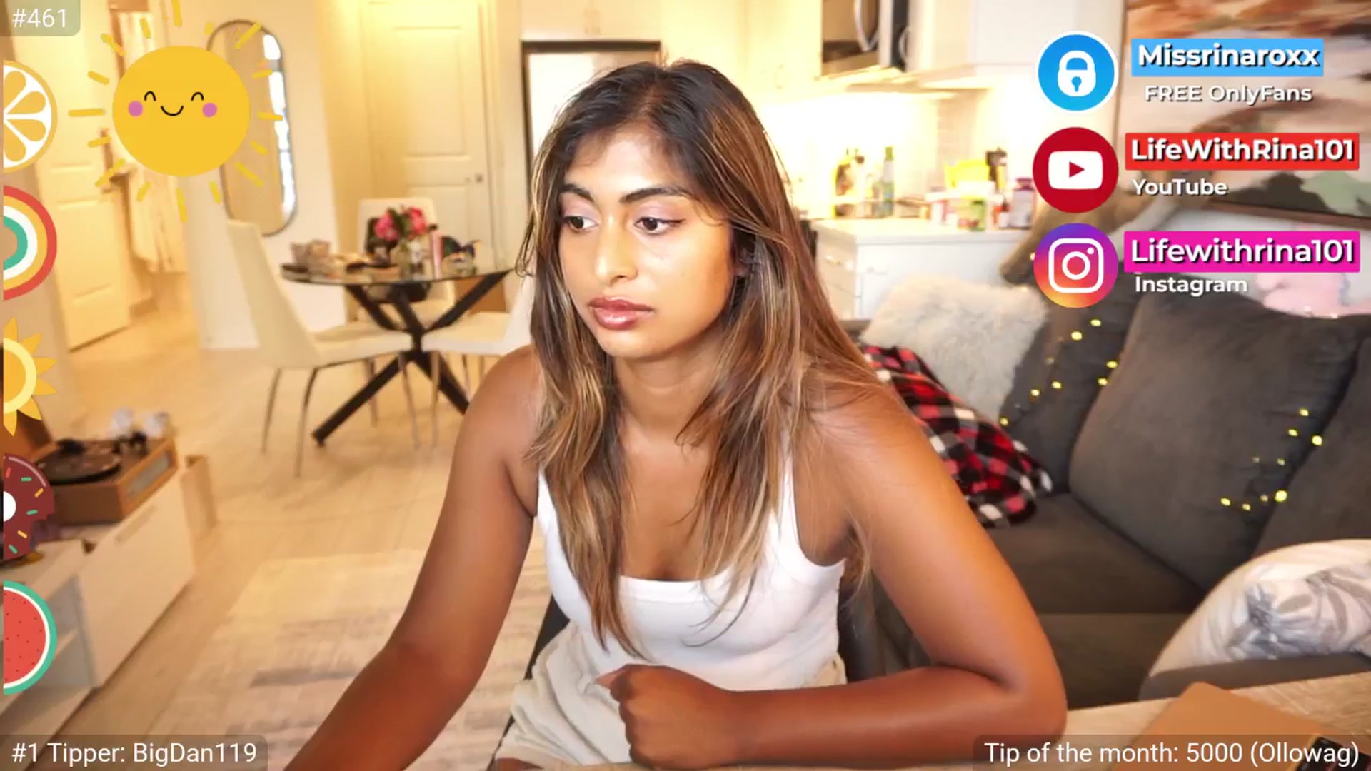 Gallery image thumbnail from Missrinaroxx's myfreecams stream on, 07/28/2025, 23:05 image 13 of 20