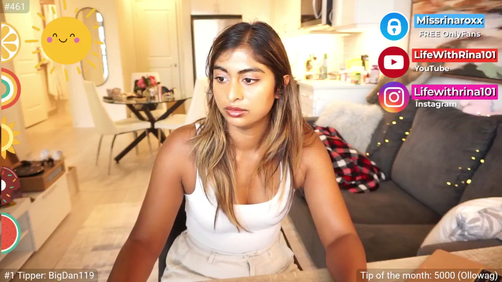 Gallery image thumbnail from Missrinaroxx's myfreecams stream on, 07/28/2025, 23:05 image 10 of 20