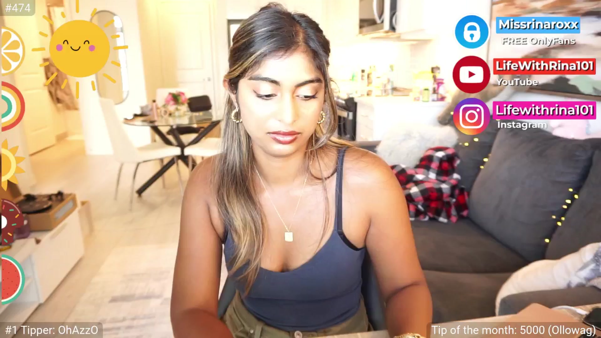 Gallery image thumbnail from Missrinaroxx's myfreecams stream on, 07/29/2025, 19:00 image 15 of 20