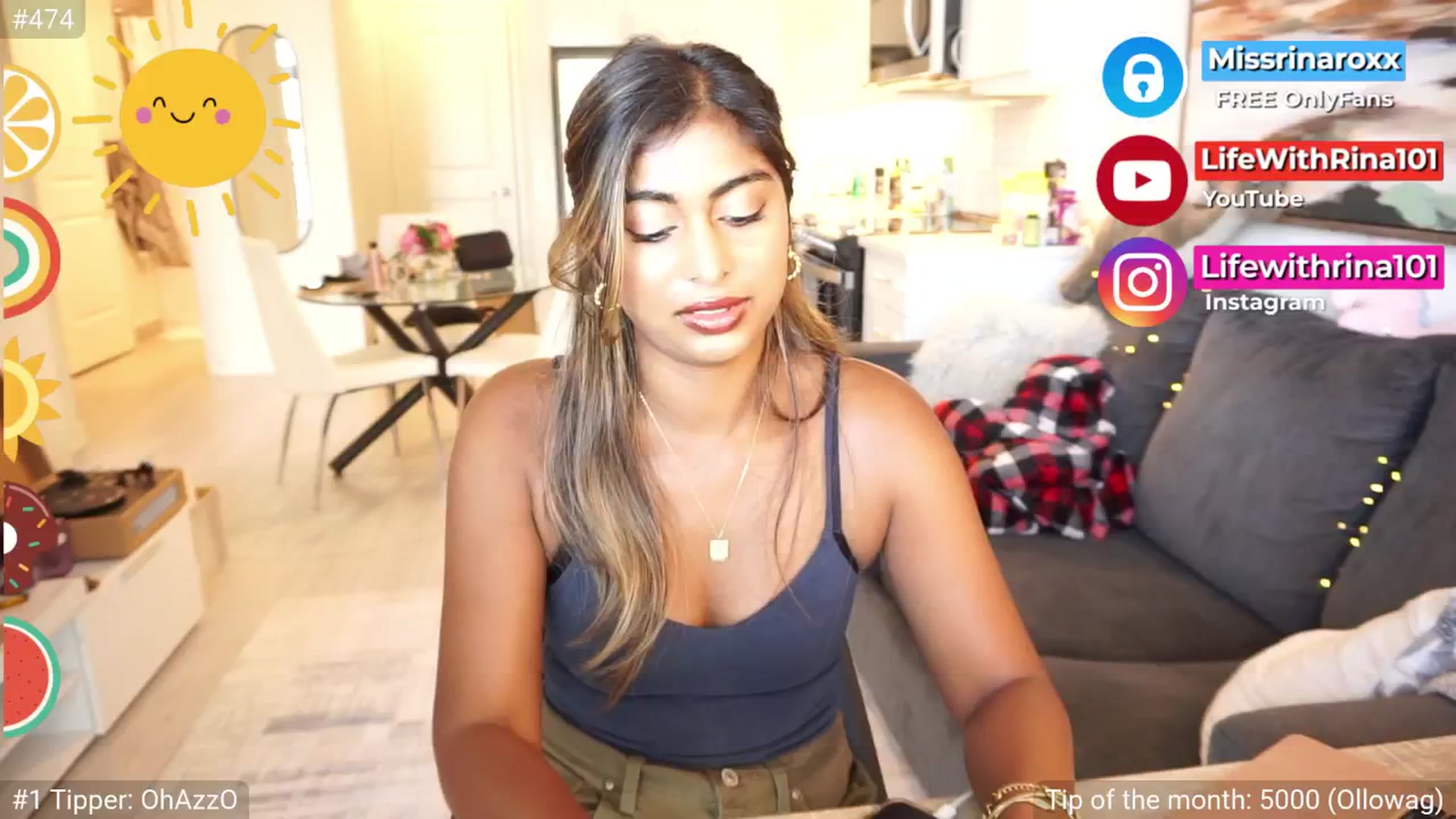 Gallery image thumbnail from Missrinaroxx's myfreecams stream on, 07/29/2025, 19:00 image 19 of 20