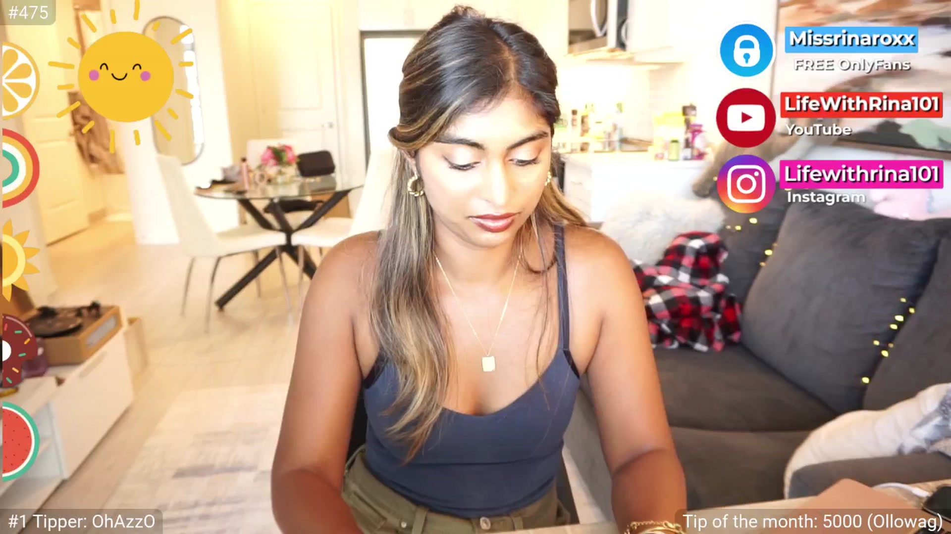 Gallery image thumbnail from Missrinaroxx's myfreecams stream on, 07/29/2025, 19:00 image 18 of 20