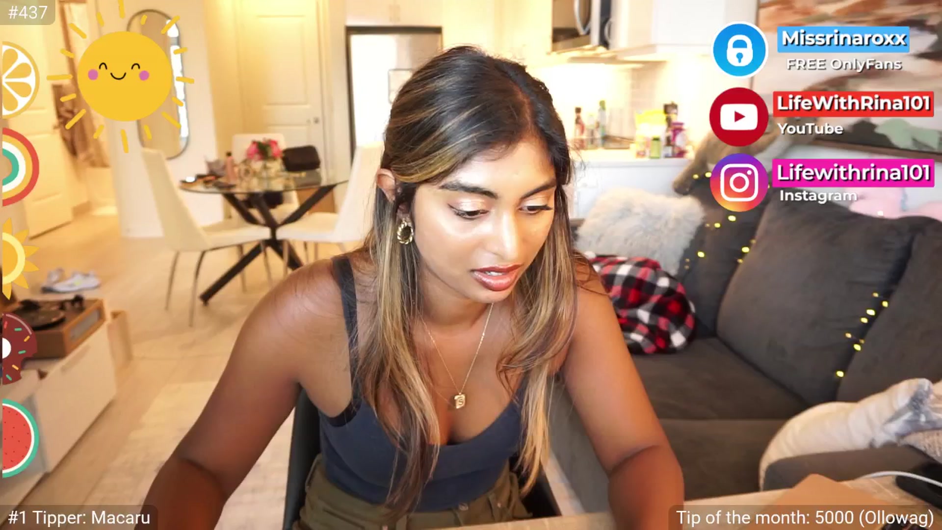 Gallery image thumbnail from Missrinaroxx's myfreecams stream on, 07/29/2025, 23:05 image 20 of 20