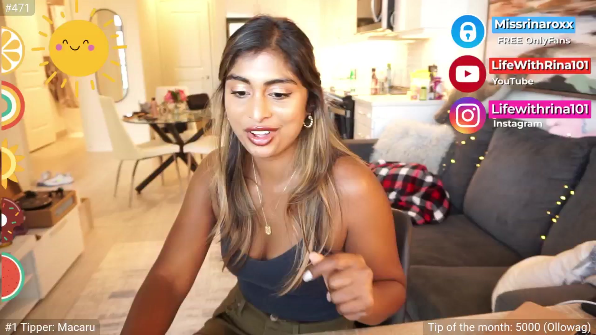 Gallery image thumbnail from Missrinaroxx's myfreecams stream on, 07/29/2025, 23:05 image 13 of 20