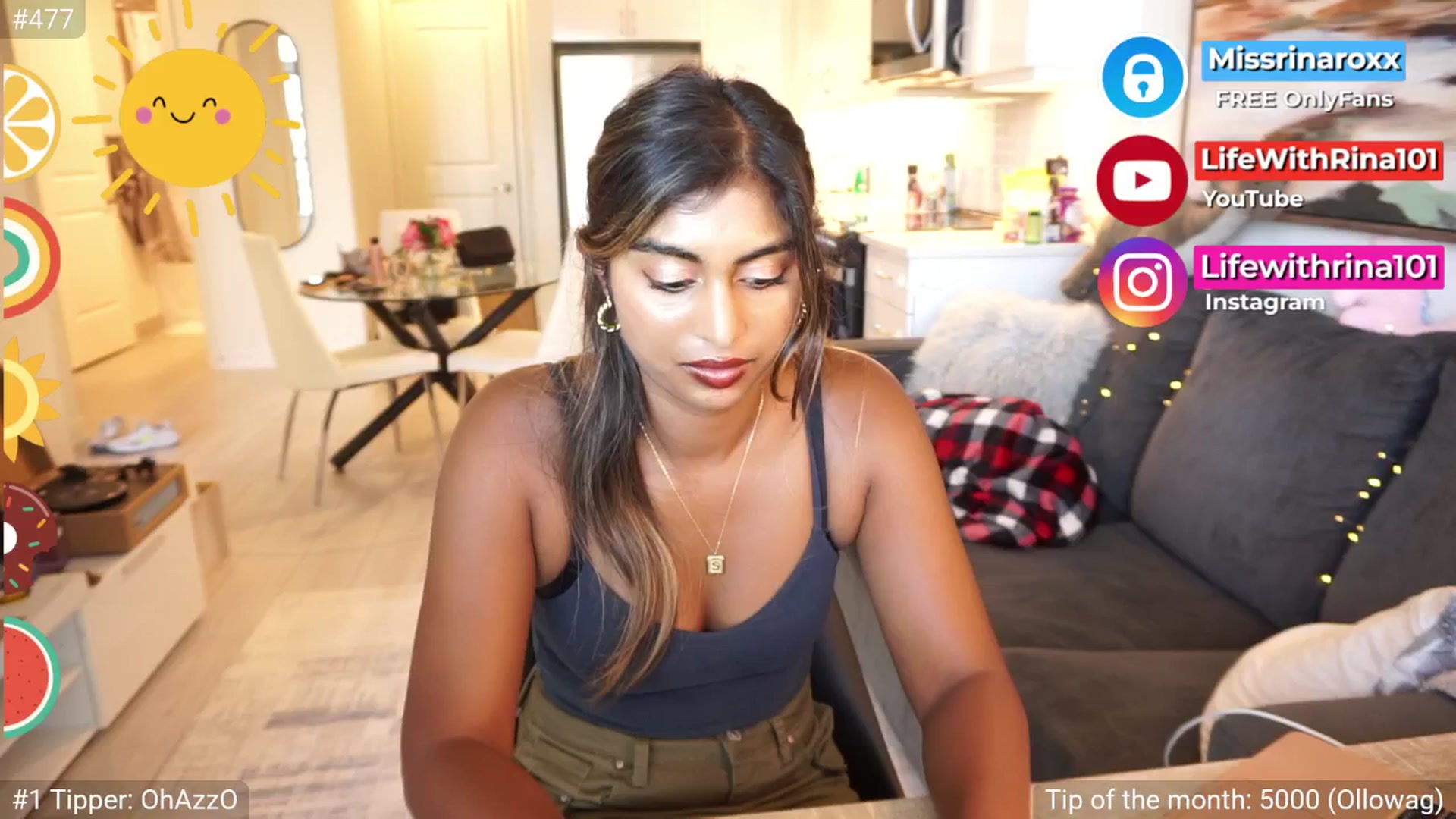 Gallery image thumbnail from Missrinaroxx's myfreecams stream on, 07/29/2025, 23:05 image 2 of 20