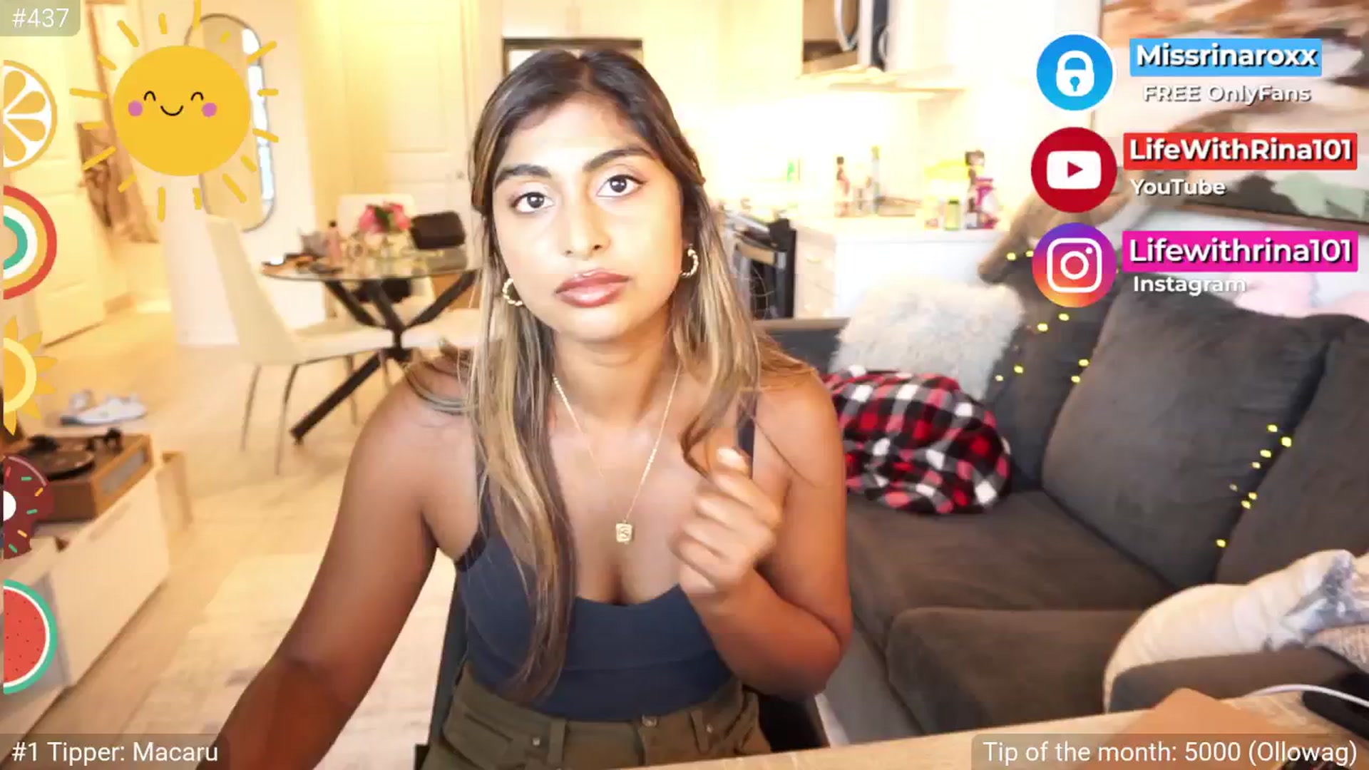 Gallery image thumbnail from Missrinaroxx's myfreecams stream on, 07/29/2025, 23:05 image 19 of 20