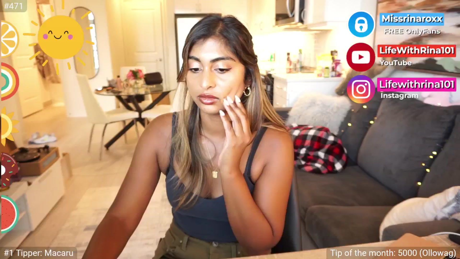 Gallery image thumbnail from Missrinaroxx's myfreecams stream on, 07/29/2025, 23:05 image 14 of 20