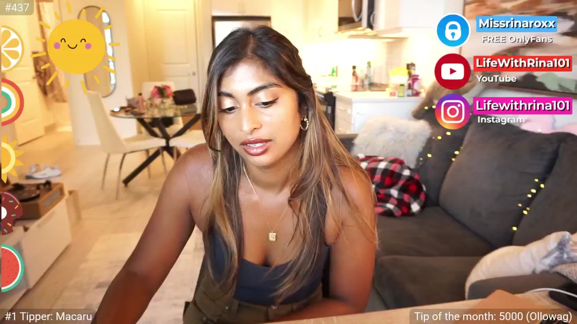 Gallery image thumbnail from Missrinaroxx's myfreecams stream on, 07/29/2025, 23:05 image 18 of 20