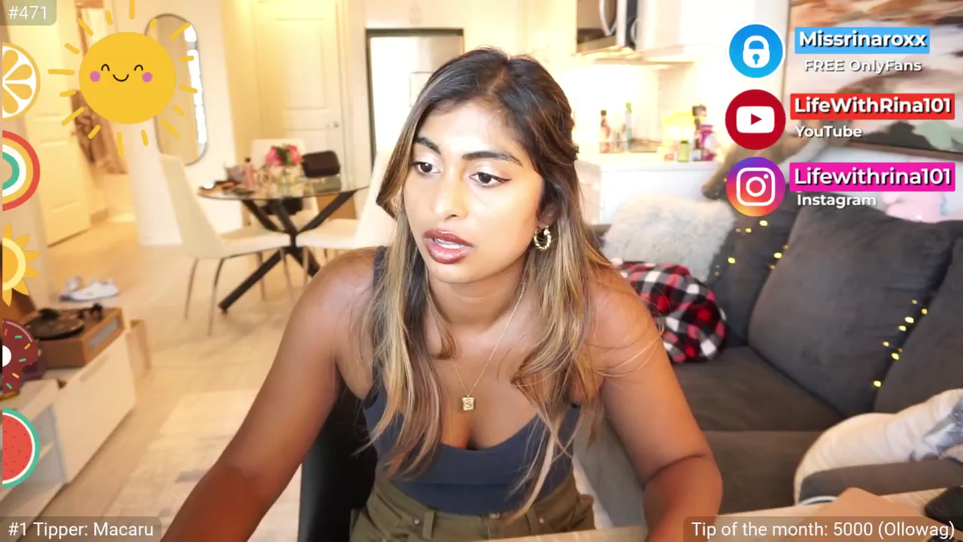 Gallery image thumbnail from Missrinaroxx's myfreecams stream on, 07/29/2025, 23:05 image 9 of 20