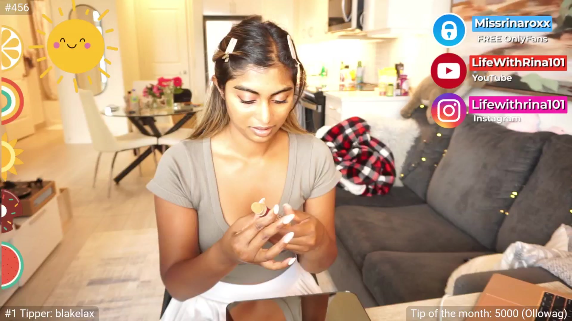 Gallery image thumbnail from Missrinaroxx's myfreecams stream on, 07/31/2025, 20:13 image 5 of 20