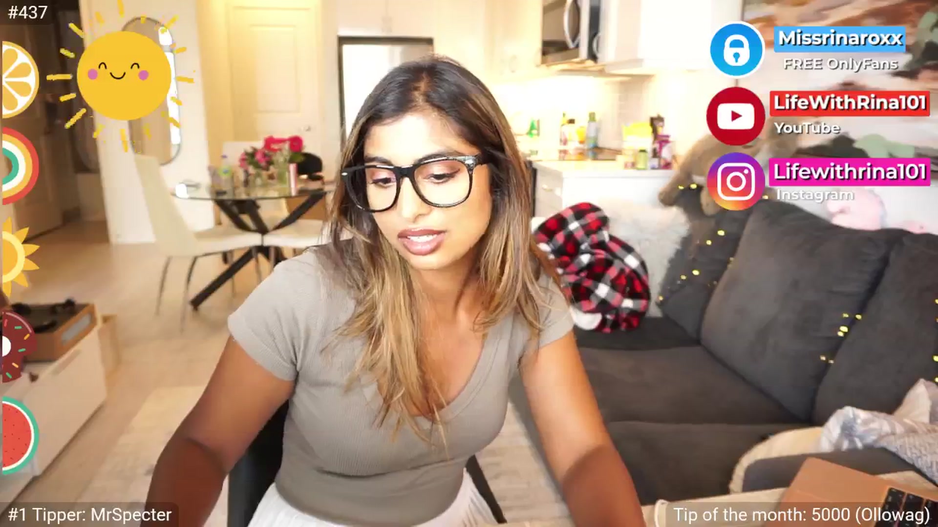 Gallery image thumbnail from Missrinaroxx's myfreecams stream on, 07/31/2025, 20:13 image 17 of 20