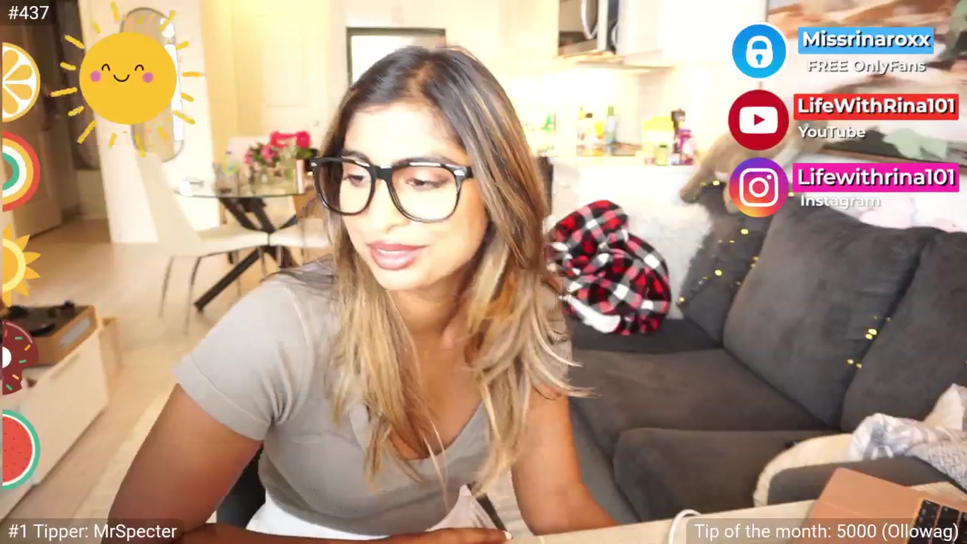 Gallery image thumbnail from Missrinaroxx's myfreecams stream on, 07/31/2025, 20:13 image 16 of 20