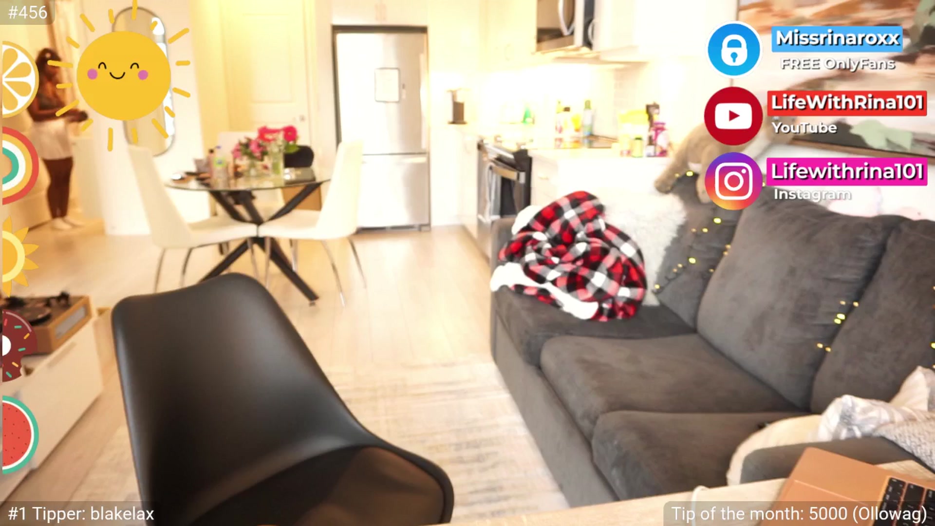 Gallery image thumbnail from Missrinaroxx's myfreecams stream on, 07/31/2025, 20:13 image 2 of 20