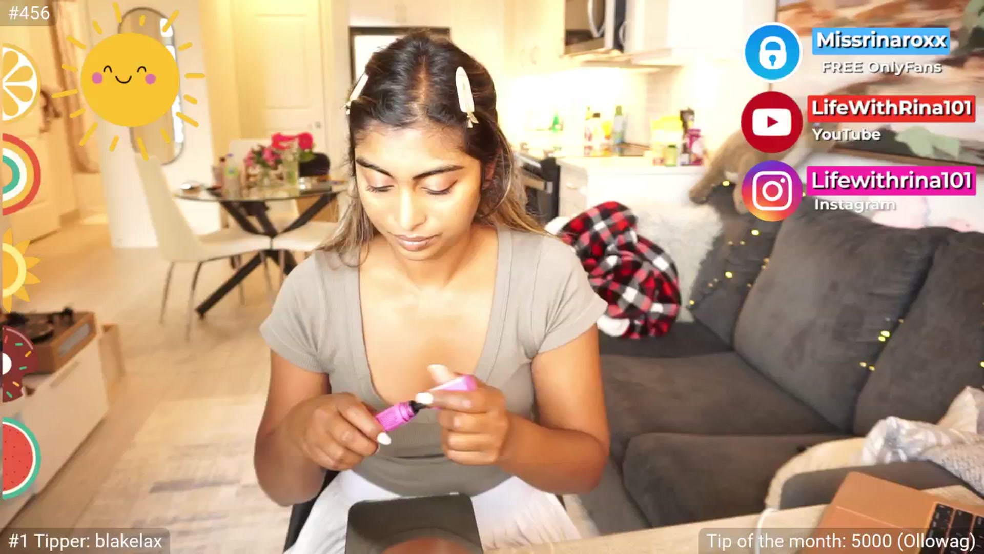Gallery image thumbnail from Missrinaroxx's myfreecams stream on, 07/31/2025, 20:13 image 4 of 20