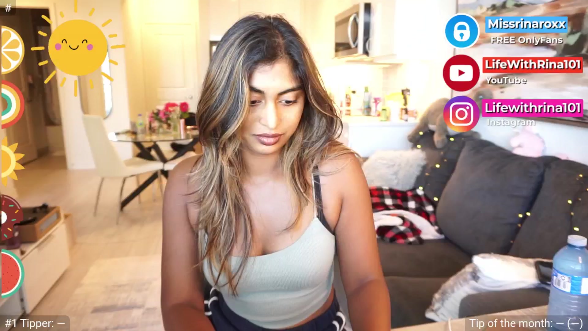 Gallery image thumbnail from Missrinaroxx's myfreecams stream on, 08/01/2025, 23:50 image 3 of 20