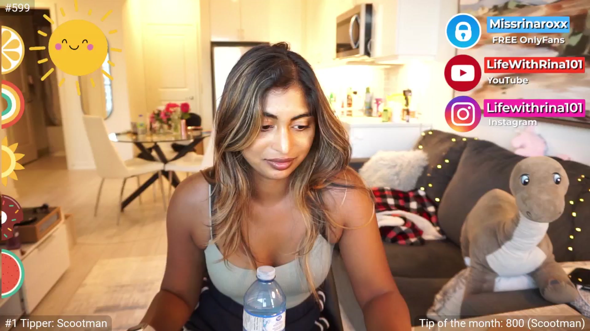 Gallery image thumbnail from Missrinaroxx's myfreecams stream on, 08/01/2025, 23:50 image 19 of 20