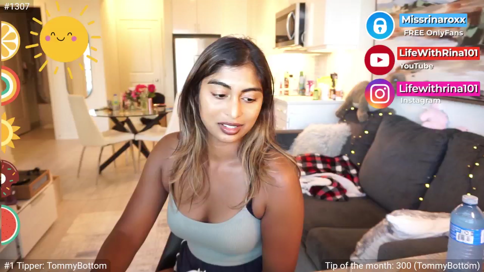 Gallery image thumbnail from Missrinaroxx's myfreecams stream on, 08/01/2025, 23:50 image 8 of 20