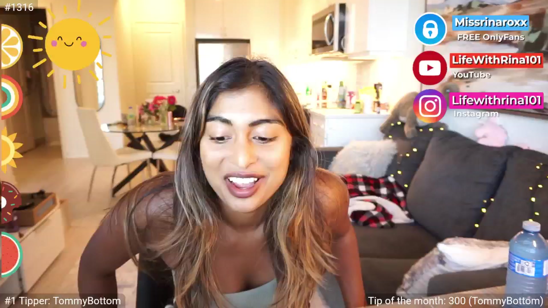 Gallery image thumbnail from Missrinaroxx's myfreecams stream on, 08/01/2025, 23:50 image 9 of 20